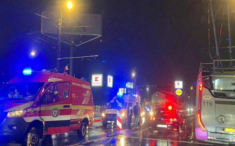 ACCIDENT în Cluj-Napoca. Pieton lovit pe trecere