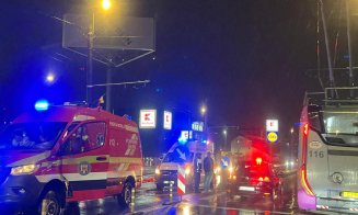 ACCIDENT în Cluj-Napoca. Pieton lovit pe trecere