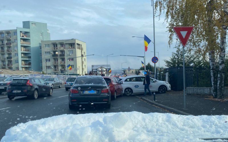 Accident rutier în lanț pe Calea Turzii din Cluj