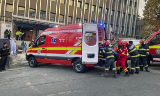 Accident grav pe un șantier din Cluj: Tânăr căzut în puțul unui lift, în stare critică