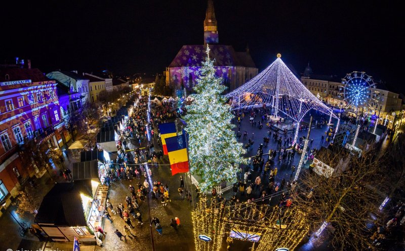 Târgul de Crăciun din Cluj-Napoca își deschide porțile AZI! Concert Carla’s Dreams și aprinderea luminițelor de sărbători