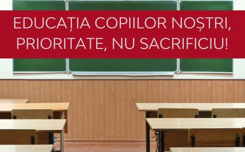 PSD Cluj: Educația copiilor noștri, prioritate nu sacrificiu!