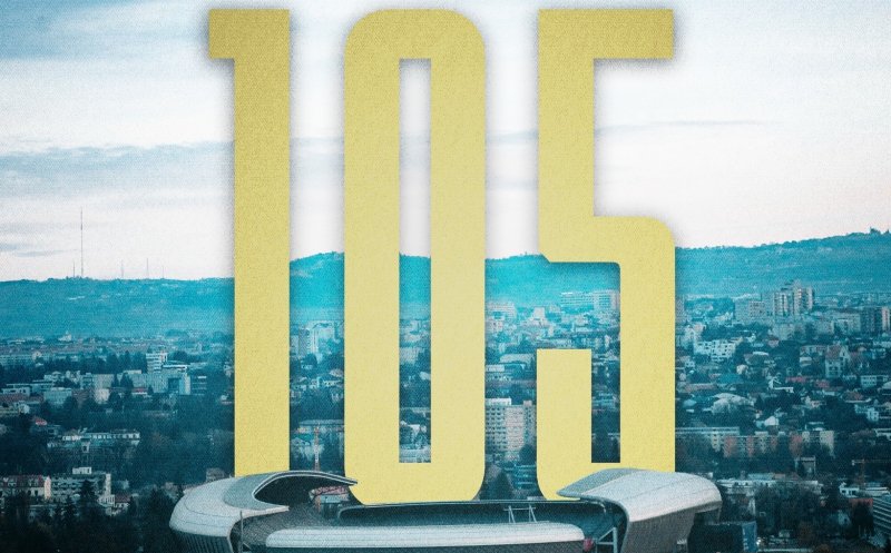 Moment aniversar pentru Universitatea Cluj. Clubul împlinește 105 ani