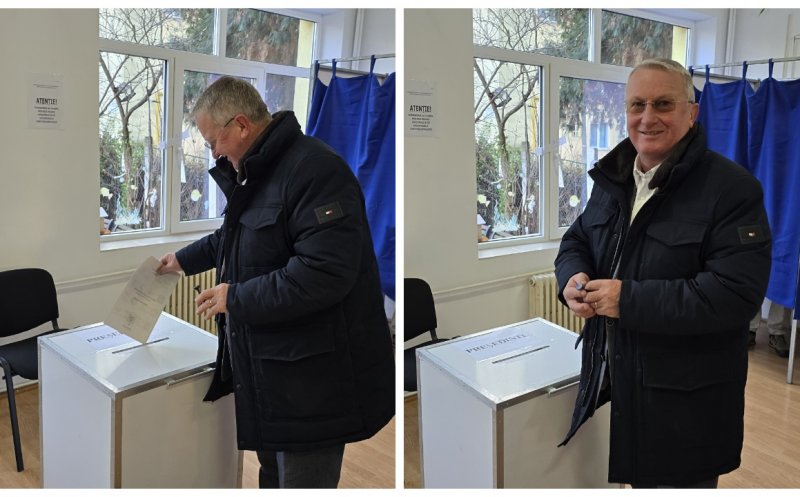 Remus Lăpușan a votat la Cluj-Napoca: "Viitorul copiilor noștri depinde de acest vot”