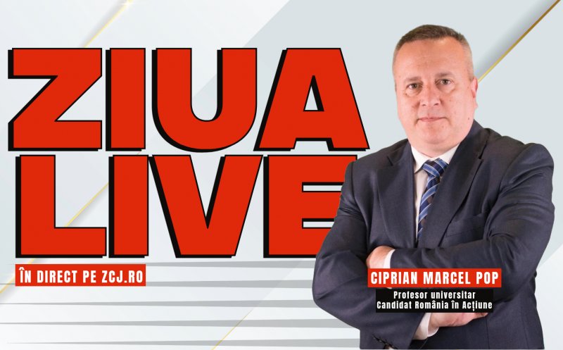 Ciprian Marcel Pop, candidatul Partidului România în Acțiune la Senat, vine la ZIUA LIVE