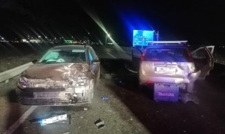 ACCIDENT GRAV cu 3 mașini pe centura Vâlcele-Apahida / Victimă cu multiple traumatisme, încarcerată între fiare