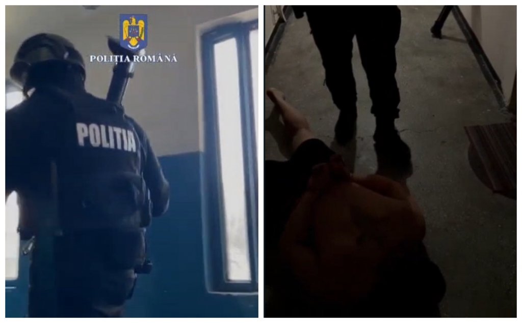Cluj: Tânăr acuzat de violență domestică și sechestrare, imobilizat de mascați și încătușat
