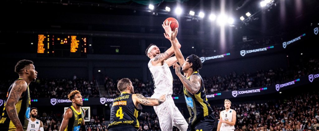 U BT Cluj - Aris Salonic 87-79. Clujenii, la a cincea victorie în grupa B a BKT EuroCup