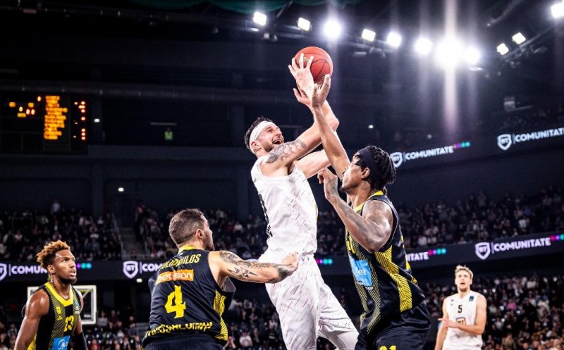 U BT Cluj - Aris Salonic 87-79. Clujenii, la a cincea victorie în grupa B a BKT EuroCup