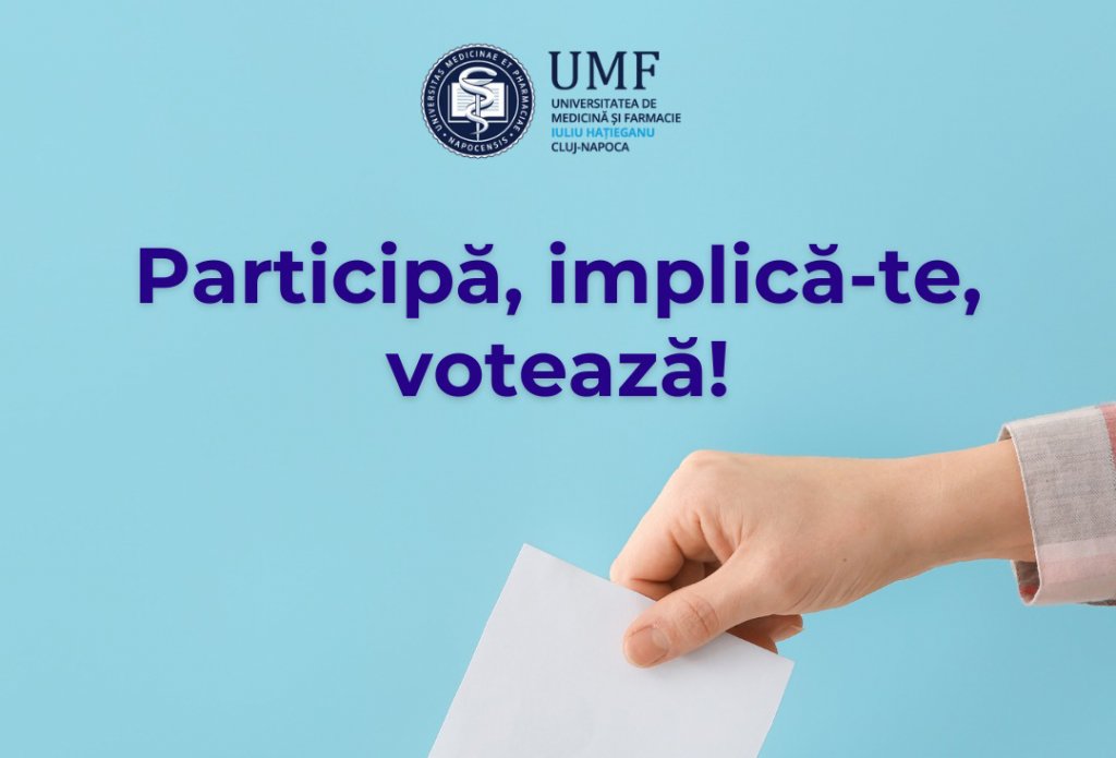 ABSENȚE MOTIVATE pentru studenții UMF Cluj care merg acasă să voteze și nu pot reveni luni la cursuri