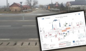 "Linie întreruptă, la pachet cu parapet": Protest + Propunerea Primăriei Jucu după ce IGPR şi DRDP le-au blocat drumul