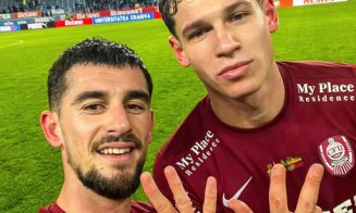 Ce mesaj a afişat kosovarul de la CFR Cluj după ce a marcat un gol în partida care a urcat gruparea "feroviară" pe primul loc în Superliga