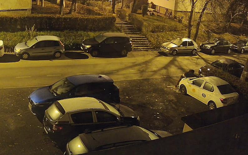 Peste 20 de mașini au fost vandalizate pe o stradă din Cluj. Ce spun polițiștii