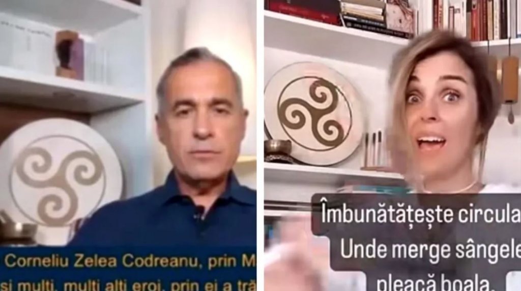 Ce este Triskelionul, simbolul pe care Călin Georgescu îl afisează în casă