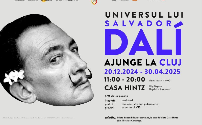Universul lui Salvador Dalí ajunge la Cluj