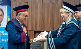 UMF Cluj a acordat titlul Doctor Honoris Causa prof. dr. Ajay K. Singh de la Harvard Medical School