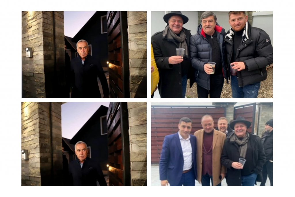 Şeful Autorității Electorale Permanente, la tăiatul porcului la vila de la Izvorani, de unde Călin Georgescu a dat declaraţiile de presă după turul 1