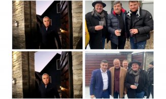 Şeful Autorității Electorale Permanente, la tăiatul porcului la vila de la Izvorani, de unde Călin Georgescu a dat declaraţiile de presă după turul 1