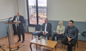Liderii clujeni ai PNL, PSD, USR și UDMR și-au dat mâna pentru susținerea Elenei Lasconi: „Avem de ales între Europa vs Rusia”