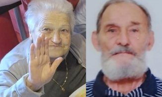 Femeia de 90 de ani și bărbatul de 78 de ani, dispăruți din Cluj-Napoca au fost găsiți
