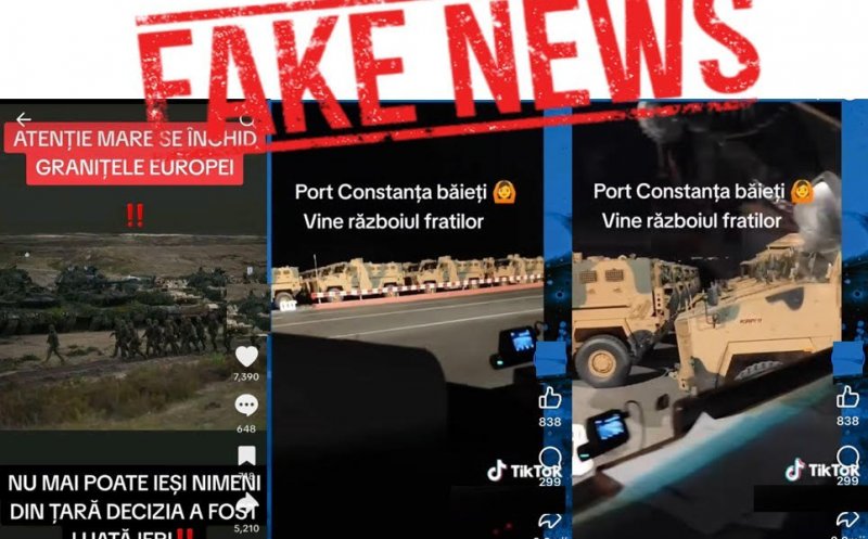 Al doilea avertisment într-o zi al MApN. Sunt semnalate noi dezinformări pe TikTok