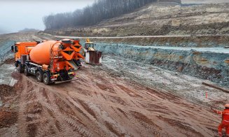 IMAGINI cu Autostrada A3, lucrări între Zimbor și Poarta Sălajului