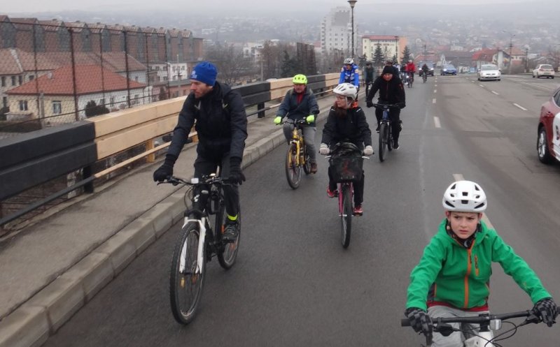 Clujenii care au o bicicletă în stare bună sunt așteptați sâmbătă la un nou marş al bicicliştilor