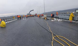 O nouă bucată de autostradă se dă în trafic "zilele următoare": "Antreprenorul s-a mobilizat bine şi se fac ultimele pregătiri"