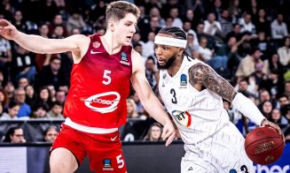 U-BT a scăpat de complexul JL Bourg. Clujenii s-au impus la limită în fața echipei franceze