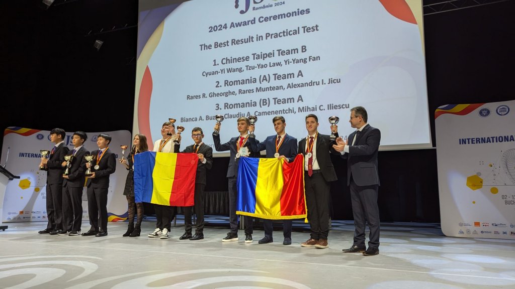 12 medalii pentru elevii români la Olimpiada Internațională de Științe pentru Juniori – IJSO 2024. Printre medaliați, doi elevi din Cluj