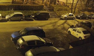 Vandal în serie reținut la Cluj: 25 de mașini distruse pe străzile orașului