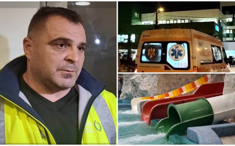 Copil de 10 ani, găsit inconștient într-un bazin de aquapark din Ardeal, salvat de un medic rezident