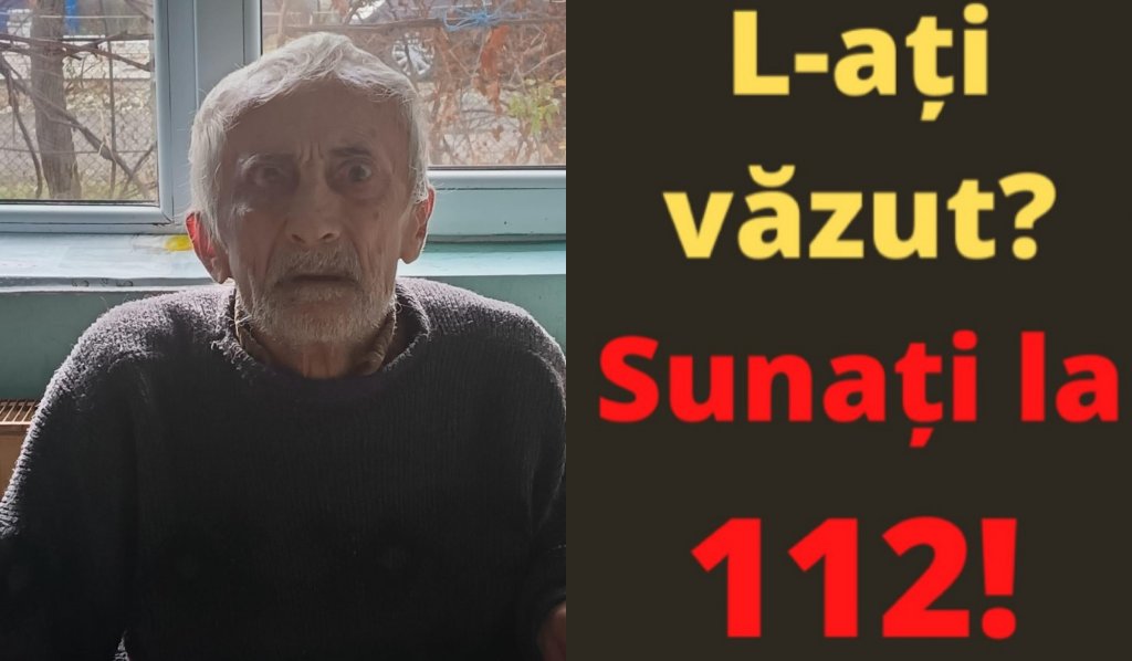 Dispariție misterioasă în Cluj! Un bunic de 76 de ani, căutat cu disperare!