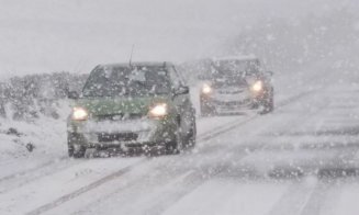 Cod galben de viscol și vânt puternic în Cluj! Rafale de până la 95 km/h și viscol în zona montană
