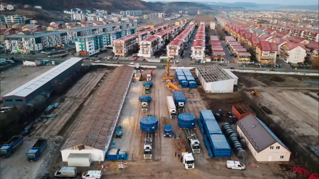 „Cârtițele”, pe șantierul metroului din Cluj