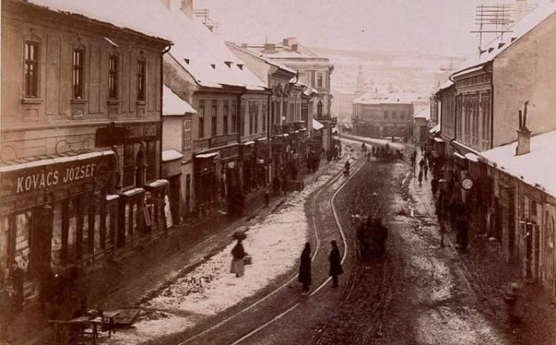 O alta perspectivă din Hotel Central (Melody), sfârșitul sec. XIX