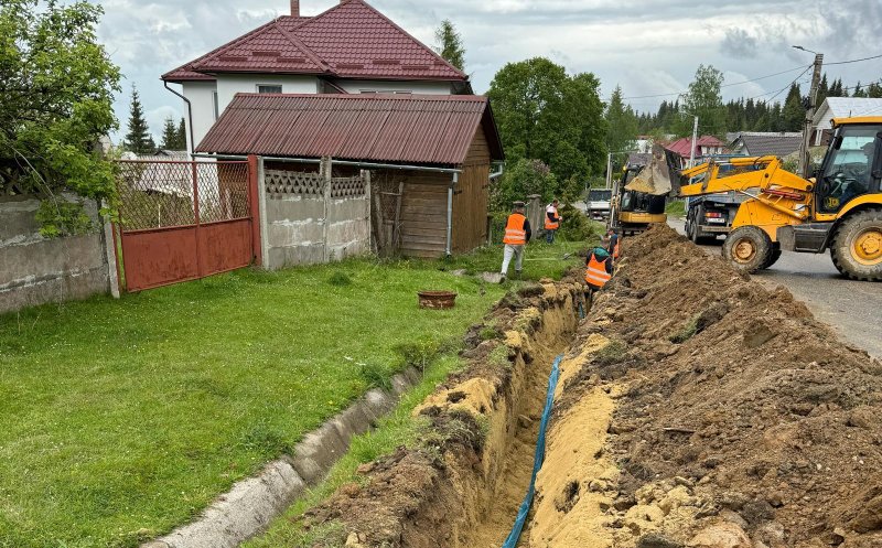 APĂ ÎN APUSENI! Cum avansează lucrările de alimentare cu apă a zonei de munte a Clujului