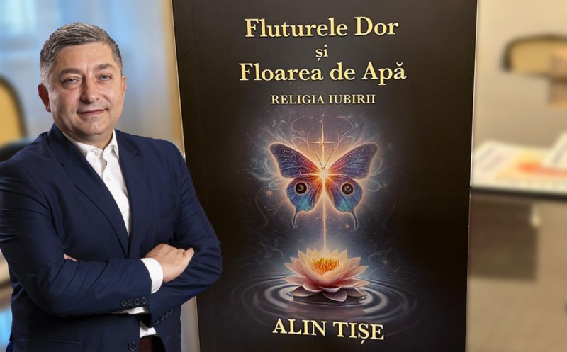 "Iubirea este cea mai frumoasă religie". Alin Tișe își lansează a doua carte