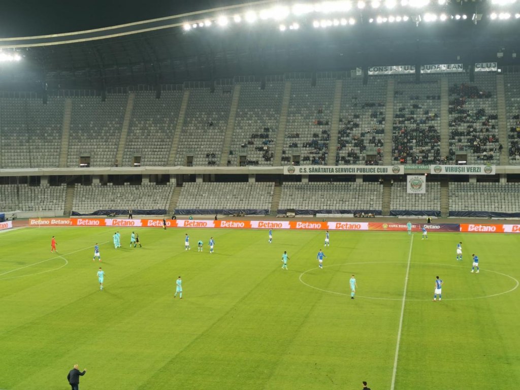 Sănătatea Cluj a încheiat cu o remiză parcursul în Cupa României