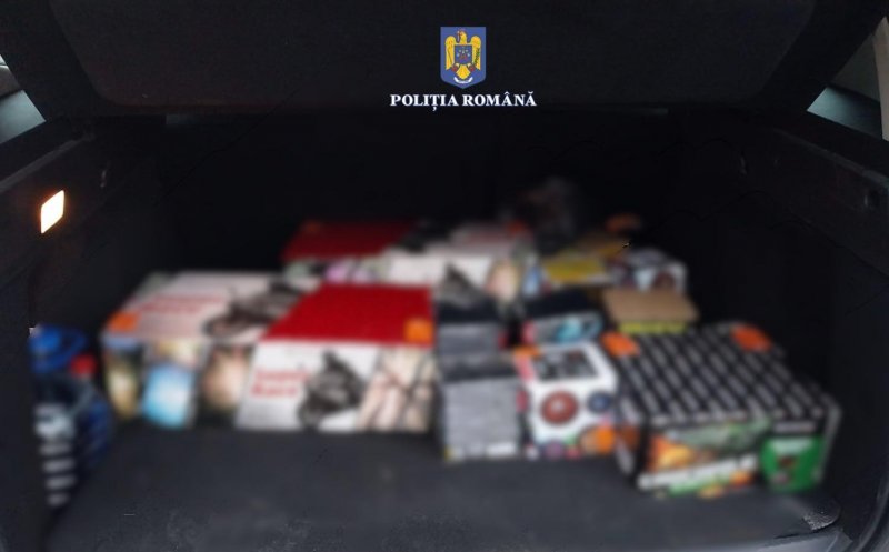 DOSAR PENAL: Depistat în trafic pe un drum din județul Cluj cu 20 kg de materiale pirotehnice