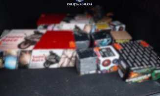 DOSAR PENAL: Clujean depistat de polițiști cu 20 kg de materiale pirotehnice