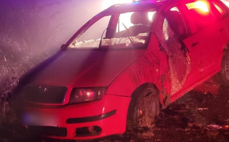 ACCIDENT în judeţul Cluj / 2 victime, transportate la spital