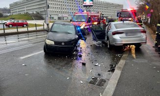 Accident grav cu o victimă lângă Cluj Arena. Descarcerarea a intervenit