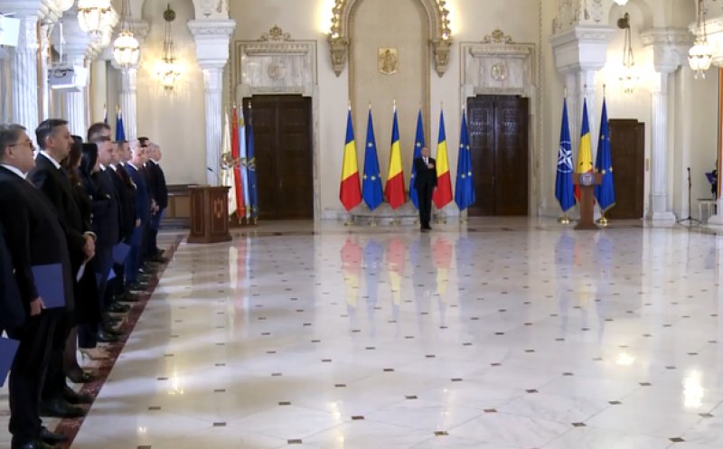 Noul Guvern Ciolacu a depus jurământul de credinţă la Palatul Cotroceni