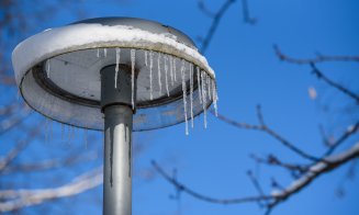 Iarnă à la Cluj în IMAGINI