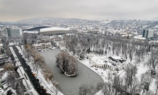 Iarnă à la Cluj în IMAGINI