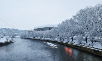 Iarnă à la Cluj în IMAGINI
