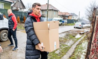 CFR-iştii, în noroi până la glezne, pentru fapte bune / "Frânarii au suflet!"