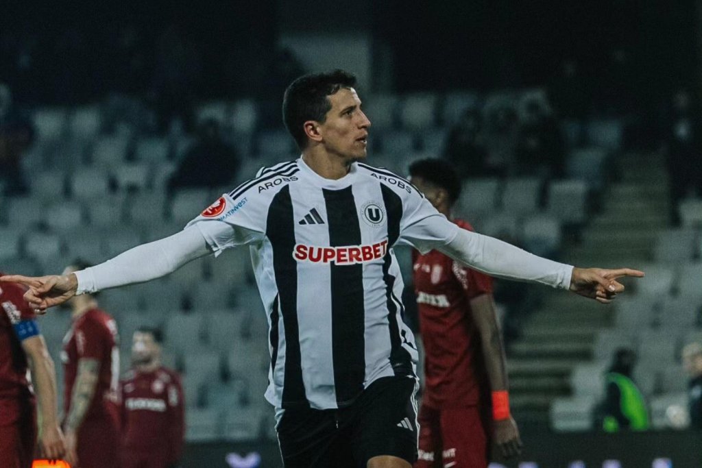 Lucas Masoero, omul-derby de la "U" Cluj. Povestea și ambițiile "studentului" argentinian