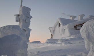 Imagini de vis în județul Cluj. Cum arată iarna la cota 1.800